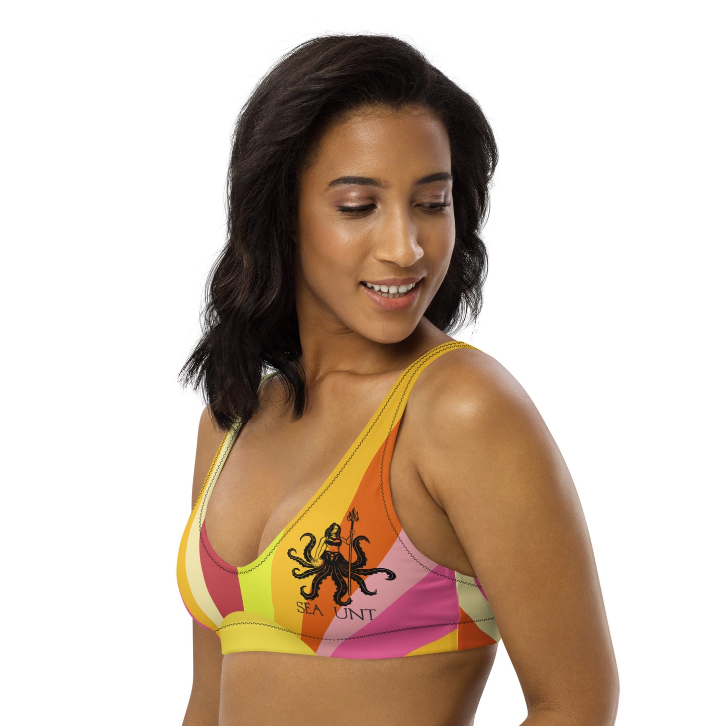 Sea UNT Sunshine Recycled padded bikini top