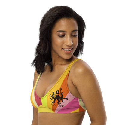 Sea UNT Sunshine Recycled padded bikini top