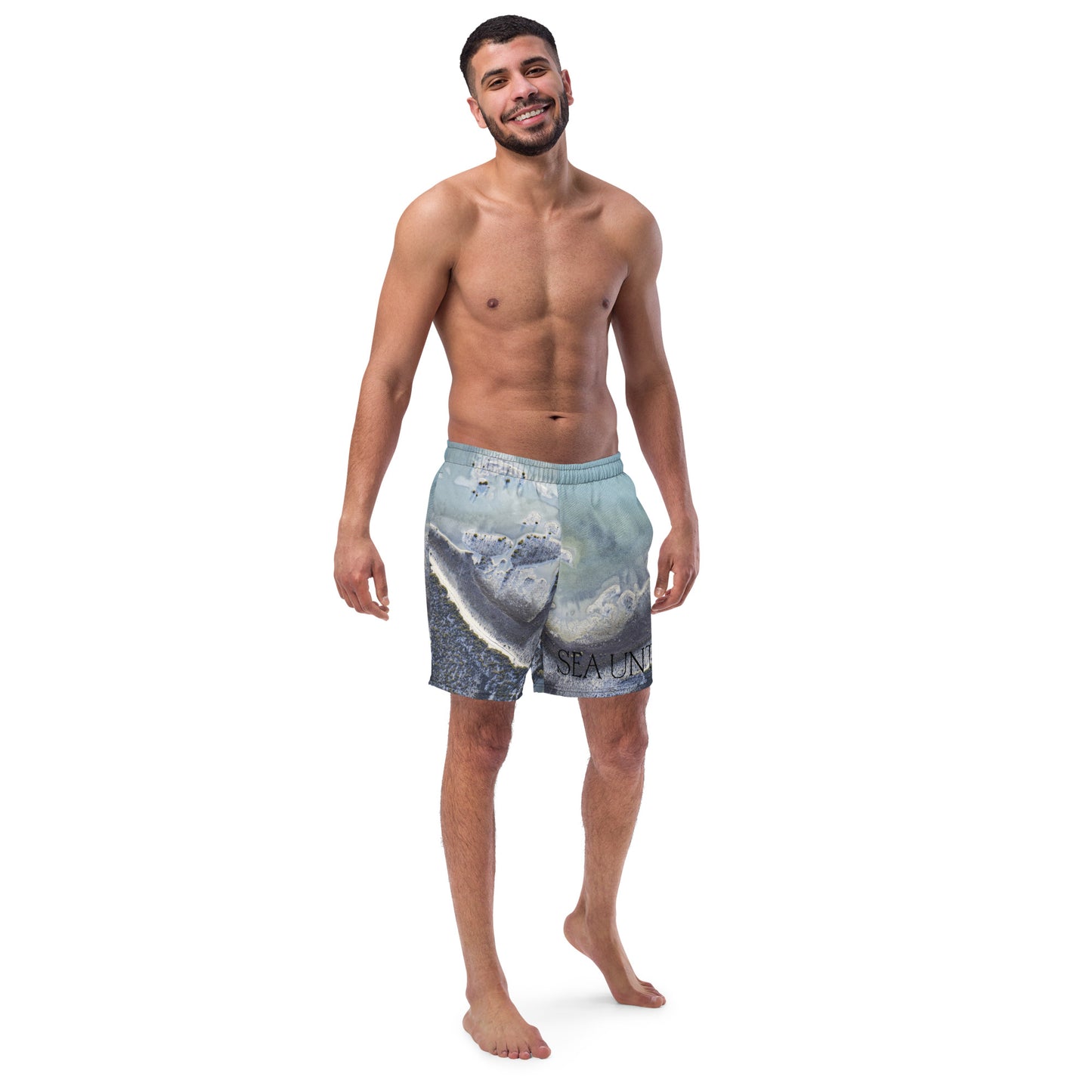 Sea UNT's Deep Dive Swim Trunks