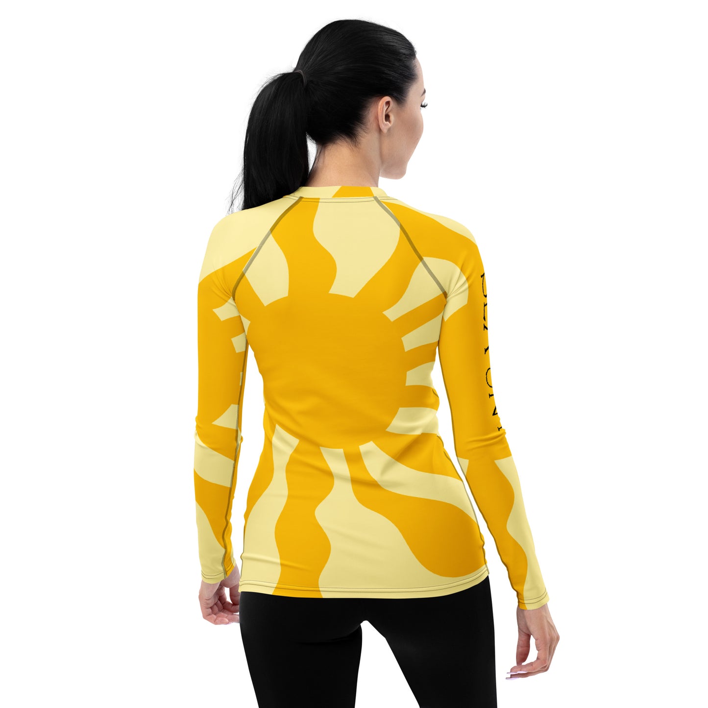 Sea UNT Yellow Rash Guard