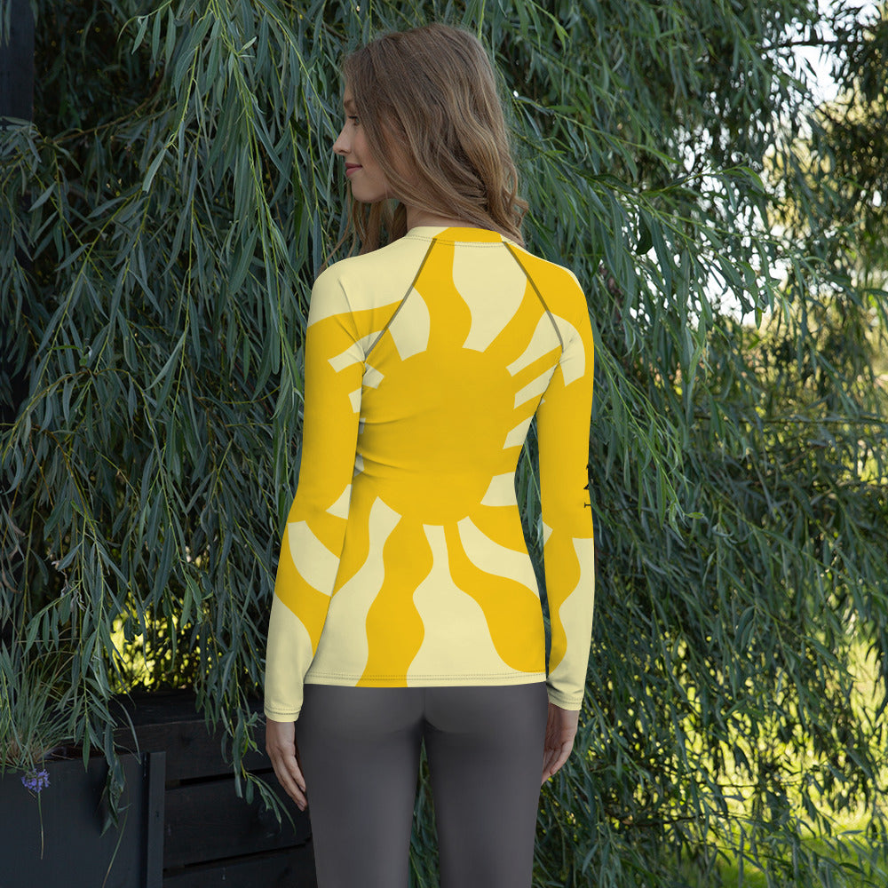 Sea UNT Yellow Rash Guard