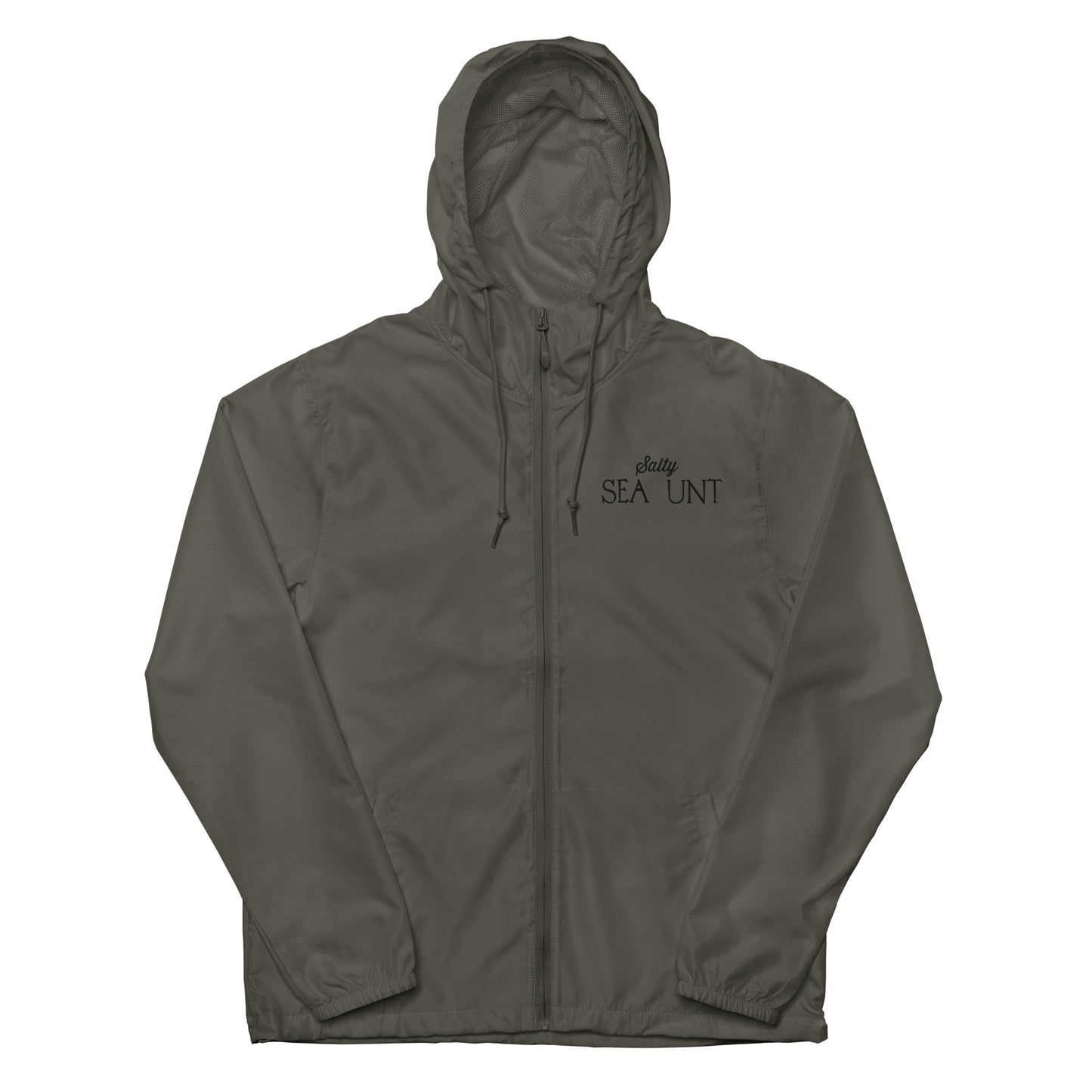 Salty Sea UNT : Unisex lightweight zip up windbreaker