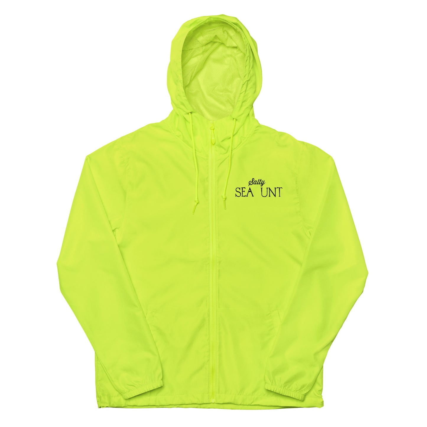 Salty Sea UNT : Unisex lightweight zip up windbreaker